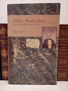Calvin Wooster Owen Tagebuch 19. Jahrhundert - Penfield NY Rochester Lokalgeschichte - Bild 1 von 15