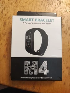 M4 Smart Bracelet – Bluetooth Health Monitor, Android 4.4+/iOS 8.5+ - Picture 1 of 2
