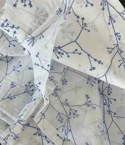 The Company Store KIRBY STEM T200 PRCL One SHAM EURO BLUE 26” X 26” - Bild 1 von 6