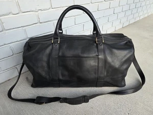 🧳 Borsone Weekender Bally in pelle nera - Foto 1 di 10