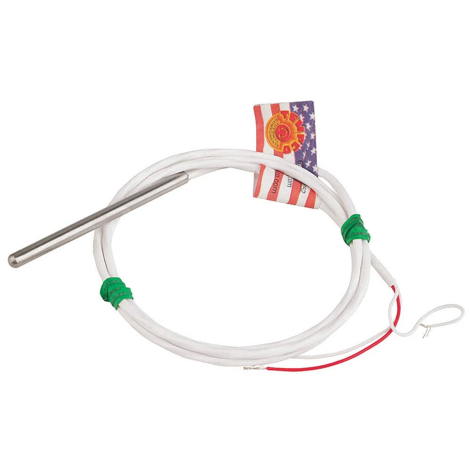 Sonda RTD TEMPCO RTD00577, 1000 ohmios, longitud 6 pulgadas, 900 F 3FWX4 Foto 1 de 1