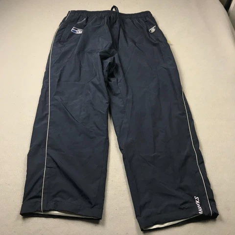 VINTAGE Seattle Seahawks Sweatpants Mens Large Blue Reebok NFL TEAM ISSUED Logo Cover