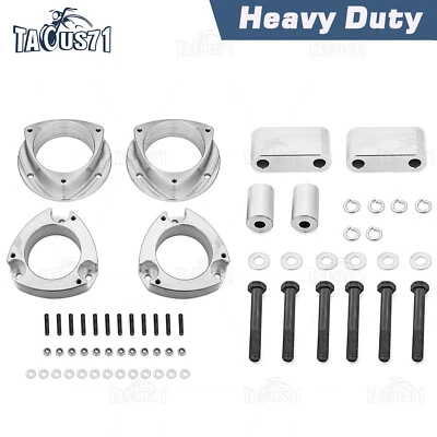 Billet 3" Lift Spacers +2" Rear Trailing Arm Spacers For Subaru Forester 98-08 - Imagem 1 de 4