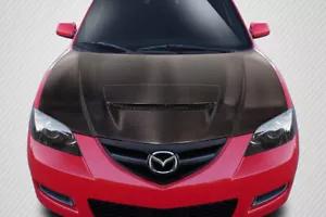 04-08 Mazda Mazda 3 4DR M-Speed Carbon Fiber Creations Body Kit- Hood!!! 115133 - Bild 1 von 10