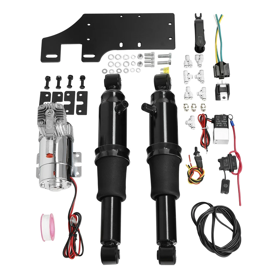 Rear Air Ride Suspension Fit For Harley Touring Electra Ultra Classic 1994-2024 - Image 1 of 4