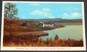 Neversink Dam, New York City Water Supply, Neversink, NY Postcard - Picture 1 of 2