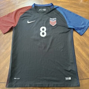 Nike USA Clint Dempsey Fußball Trikot schwarz 2016 Away Kit Herren L " - Bild 1 von 8