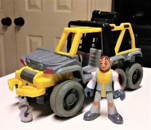 Fisher Price Imaginext Deep Sea Diver Jeep Scuba 6 Wheeler Crab Beach ATV - Picture 1 of 3