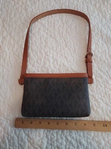 Michael Kors MK Cartera Pequeña Correa para el Hombro Emblema Logo Nuevo Sin Etiquetas - Imagen 1 de 9