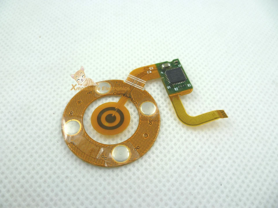 Cable de cinta flexible botón central Clickwheel Click Wheel para iPod Nano 3er 4GB 8GB Foto 1 de 2