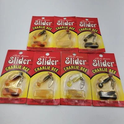 Plantilla deslizante Charlie Brewer's 1/16 OZ Charlie Bee Grub elige el color hecha en EE. UU. Foto 1 de 2