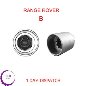 TIERRA/RANGE RUEDA ROVER TUERCA DE BLOQUEO DE SEGURIDAD PERNO LLAVE LETRA B ZÓCALO, WNLK, REINO UNIDO - Imagen 1 de 4