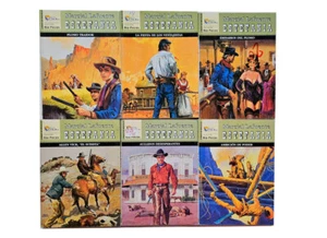 BOLSILIBROS OESTE RIO PECOS MARCIAL LAFUENTE ESTEFANIA- LOTE DE 6 NÚMEROS - Picture 1 of 2