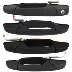 4x Front Rear LH RH Outer Door Handle For 2007-2014 Chevy Suburban 1500/2500 - Picture 1 of 7