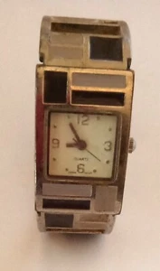Damen Emaille Uhr für Teile Reparatur Handwerk Japan Uhrwerk Silber Farbe - Bild 1 von 13