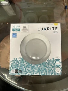 Luxrite 5-6 Inch LED Downlight - With Junction Box on Back - Picture 1 of 8