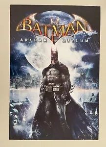 BATMAN, ARKHAM ASYLUM,DC COMICS, RARE 2000’s POSTER - Picture 1 of 5