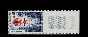 France Scott #1032, Tab Single 1962 Complete Set FVF MNH - Picture 1 of 1