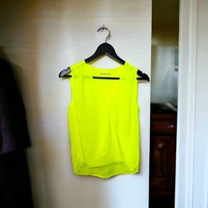 Gianni Bini GB Neon Green Sleeveless Tank Top XS - Picture 1 of 8
