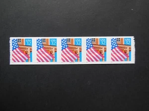 #2915a 32c Flag over Porch PNC5 #44444A MNH OG VF Self Adhesive - Picture 1 of 1