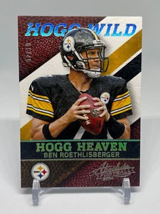 Ben Roethlisberger 2014 Absolute Hogg Heaven HOGG WILD /10 Steelers SP - Picture 1 of 3