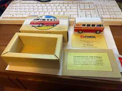 CORGI CLASSICS, 98475 VOLKSWAGEN VAN, FIRE MARSHALL, 1:43 Limited Edition NIB - Image 1 of 4