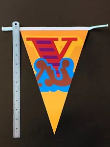 Ben Eine "X" (Unframed) Genuine Single Bunting Flag '18 - Picture 1 of 1