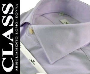 CAMICIA UOMO ALEA COLLO MEZZO FRANCESE 39 (15" 1/2) 4038 (083) COTONE EL. (-40%) - Picture 1 of 4
