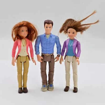 复古 2002 Fisher Price 爱情家庭成人人偶 3 件装 — 第 1/4 张图片