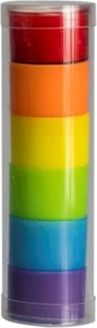 5 x 6 Colorlights im Acrylcup von Richard Wenzel Kerzen in der Rainbow Edition - Bild 1 von 2