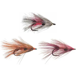 Vaskebjörn Meerforellenfliege handgebunden Ahrex Haken Out for Trout - Bild 1 von 4