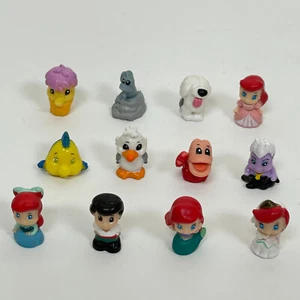 Ariel DISNEY SQUINKIES LITTLE MERMAID LOT Princess Mini Figure or Dollhouse Toy - Picture 1 of 8