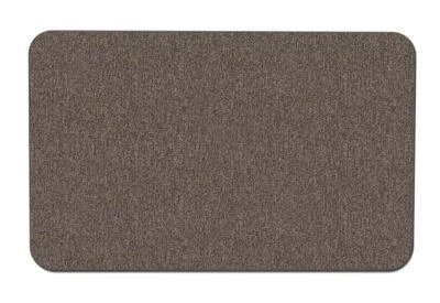 SKID-RESISTANT RUG living area carpet kitchen floor mat PEBBLE GRAY - Image 1 of 4