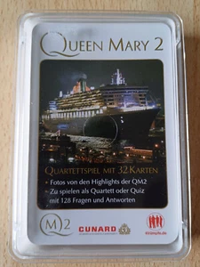 Queen Mary 2 QM2 Quartett Kartenspiel 32 Karten wie NEU - Bild 1 von 3