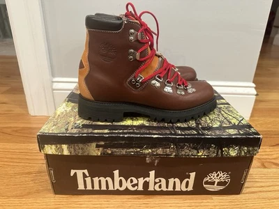 Новый супер редкая винтажный 1978 женщин Timberland водонепроницаемый кожаный туристические ботинки размер 7,5 - Изображение 1 из 4