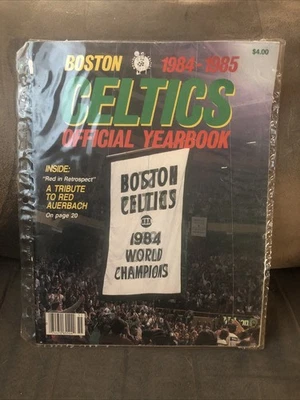 Boston Celtics 1984-1985 Official Yearbook (1984 World Champions) - Image 1 of 2