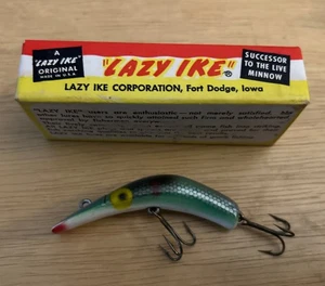 Vintage LAZY IKE Köder KL-2 Shad (SH) mit Box & Einsatz - (Kunststoff) - Bild 1 von 7