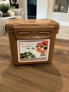 e-Jen  Kim Kim Chee/sauerkraut Maker Vacuum And Airtight Storage Container.  - Picture 1 of 9