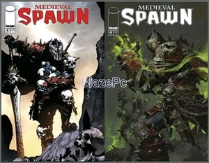 Medieval Spawn #4 Cubierta Variante A B Conjunto Opciones Imagen Cómics 2025 Preventa 7/30 - Imagen 1 de 4