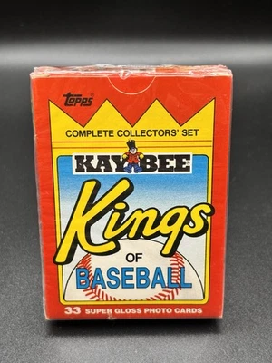 1990 Topps Kay-Bee KINGS OF BASEBALL Factory Sealed 33 Card Set w/Griffey - Image 1 of 4