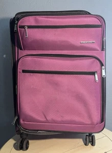 Steve Madden Purple Suitcase Barely Used 26in Tall X 16in Wide X 9.5 In Deep - Picture 1 of 6