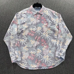 Tommy Bahama Shirt Mens XL Floral Button Up Coastline Cord Long Sleeve Casual - Picture 1 of 12