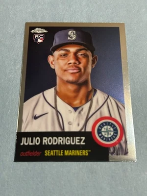 2022 Topps Chrome Platinum - Julio Rodriguez #171 RC - Image 1 of 2