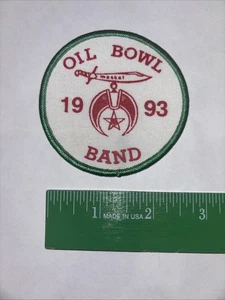 Oil Bowl Band 1993 Patch - Picture 1 of 1