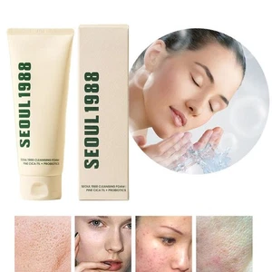 SEOUL 1988 CLEANSING FOAM:PINE CICA1%+PIOBIOTICS,Foaming facial cleanser - Picture 1 of 16