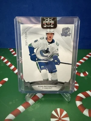 2020-21 Upper Deck The Cup Elias Pettersson /249 Vancouver Canucks - Image 1 of 2