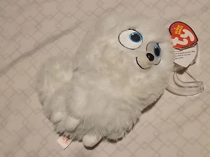 TY Beanie Baby 6" GIDGET Pomeranian Dog (Secret Life of Pets) Plush Animal MWMTs - Picture 1 of 3
