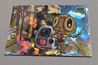 2021 Topps Chrome Star Wars Galaxy We Are Bearing Gifts Atomic Refractor /150 - Image 1 of 4