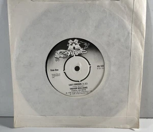 Trevor Williams Lucy Brown 7” Virgin Records Vgc 1975 VS.122 Play Tested Soul - Picture 1 of 4