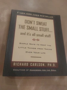 Don't Sweat the Small Stuff by Richard Carlson (Paperback, 1997) - Picture 1 of 3